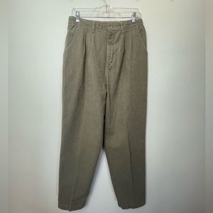 VINTAGE 80s M.R Lee Pants | light tweed trousers